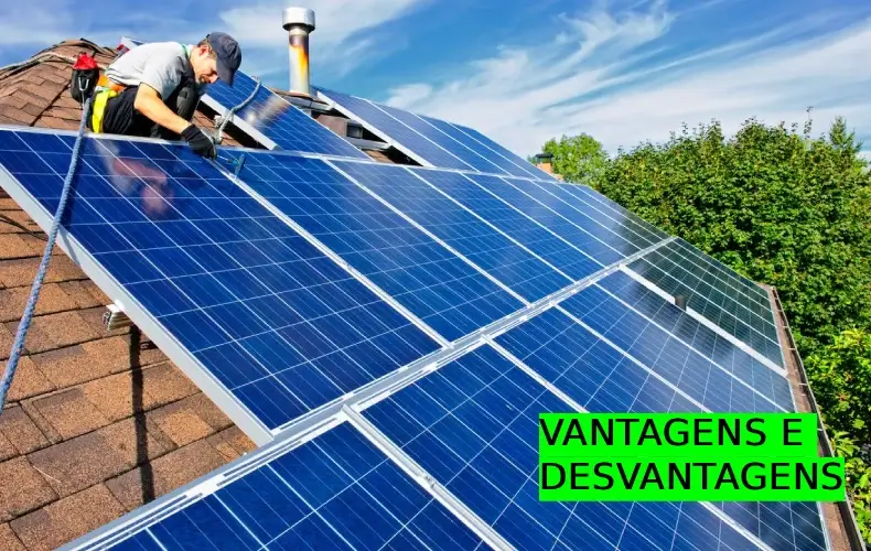 Energia solar vantagens e desvantagens